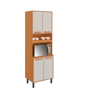 Módulo Paneleiro 70 Cozinha Garden - Cinamomo com Offwhite