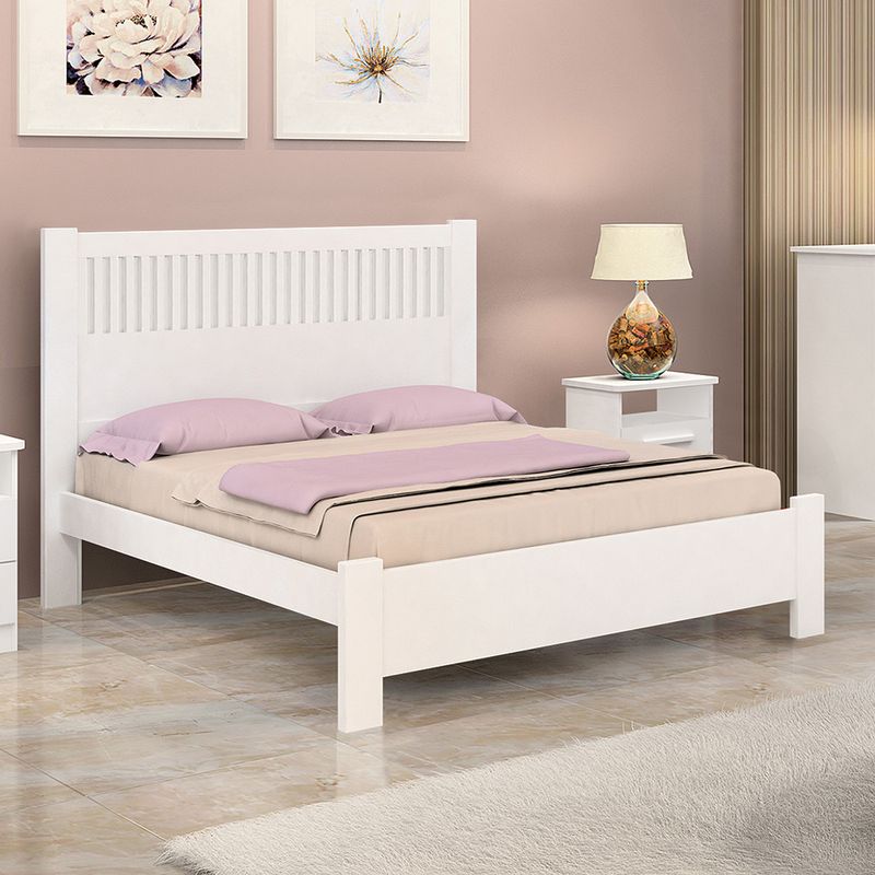 CAMA CASAL PRIMICIA RIPADA BRANCO AMBIENTADO