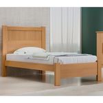 CAMA SOLTEIRO PRIMICIA RIPADA CINAMOMO AMBIENTADO