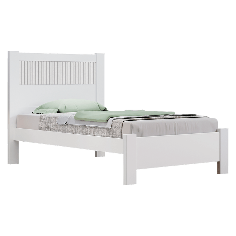 CAMA SOLTEIRO PRIMICIA RIPADA BRANCA