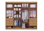 Guarda Roupa Napoli - 8 Portas – 100% MDF – Cinamomo com Offwhite 2