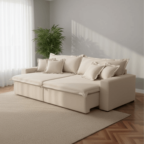 Sofá Petra Retrátil - L326 - 200 cm