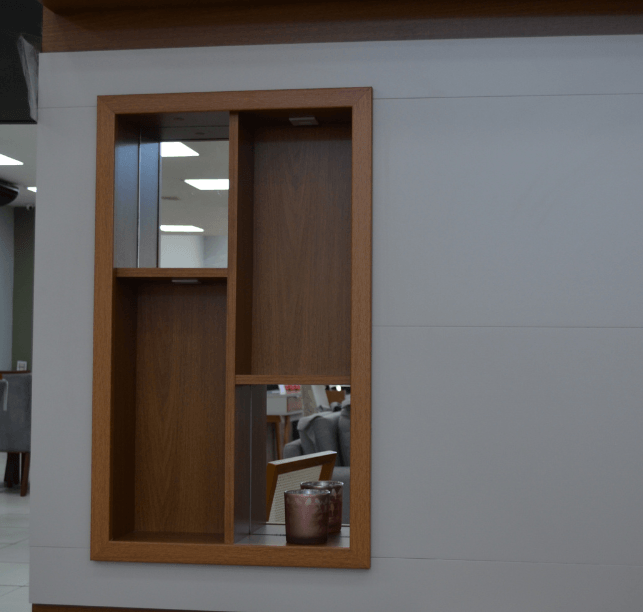 Home Alegro – 2.00m – Para TV até 60” - Nature/OffWhite - detalhes