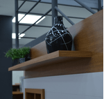 Home Alegro – 2.00m – Para TV até 60” - Nature/OffWhite - detalhes