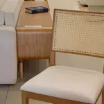 cadeira trama com tela